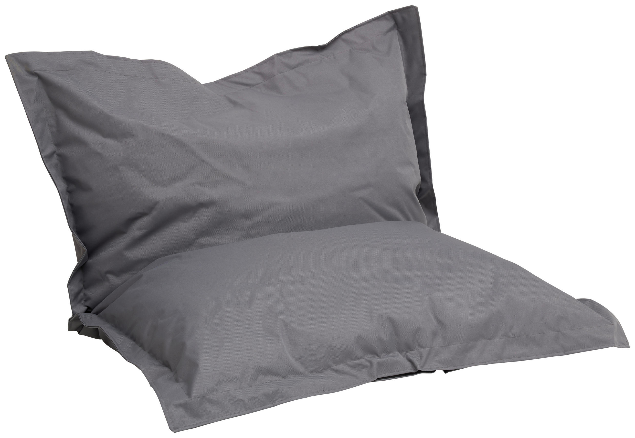 Boxxx Sitzsack Grau 140x180x14 cm