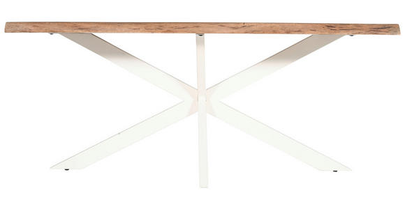 TISCHGESTELL in Metall 160/70/72 cm - Creme, Design, Metall (160/70/72cm) - Landscape