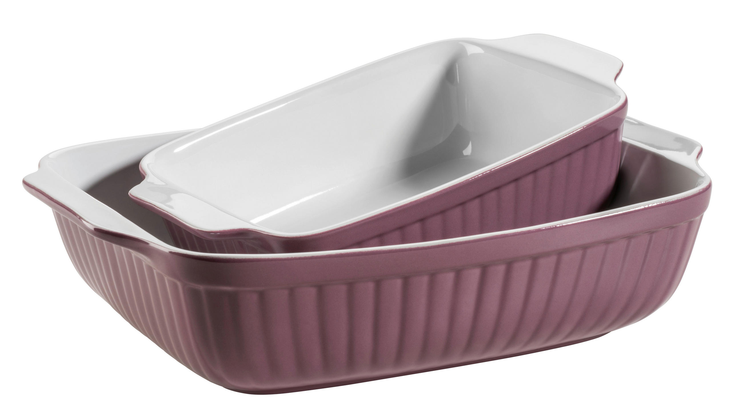 BACKFORMENSET Kitchen Time  - Beere, Basics, Keramik (37/30,5/15,5cm) - Mäser