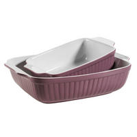 BACKFORMENSET Kitchen Time  - Beere, Basics, Keramik (37/30,5/15,5cm) - Mäser