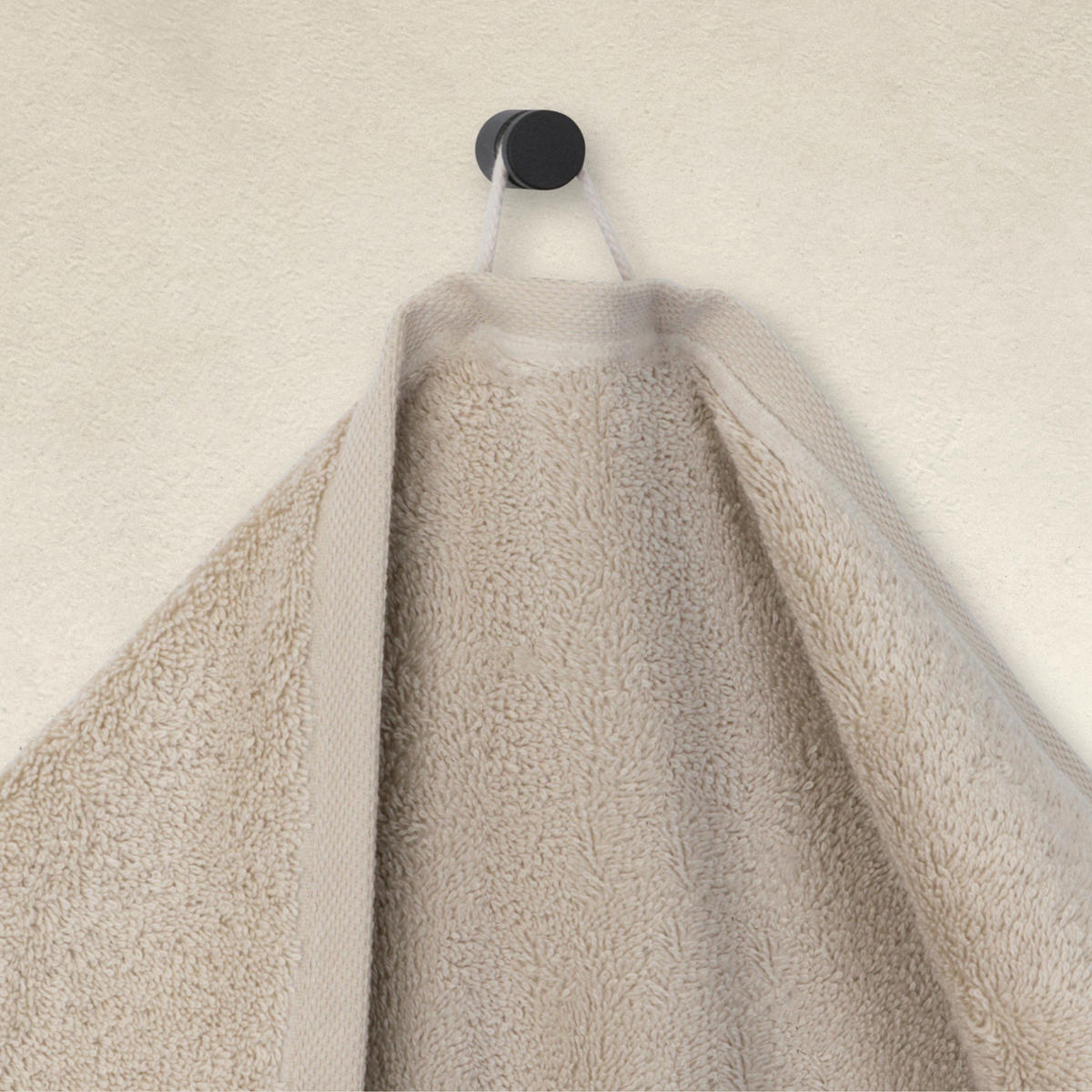 HANDTUCH LOFT Beige  - Beige, Basics, Textil (50/100cm) - Moeve