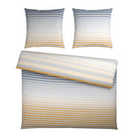 BETTWÄSCHE Flanell 200/200 cm  - Blau/Grün, Textil (200/200cm) - Novel