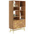REGAL in 80/155/35 cm Akaziefarben, Goldfarben - Goldfarben/Akaziefarben, LIFESTYLE, Holz/Holzwerkstoff (80/155/35cm) - Landscape REGAL in 80/155/35 cm Akaziefarben, Goldfarben - Goldfarben/Akaziefarben, LIFESTYLE, Holz/Holzwerkstoff (80/155/35cm) - Landscape