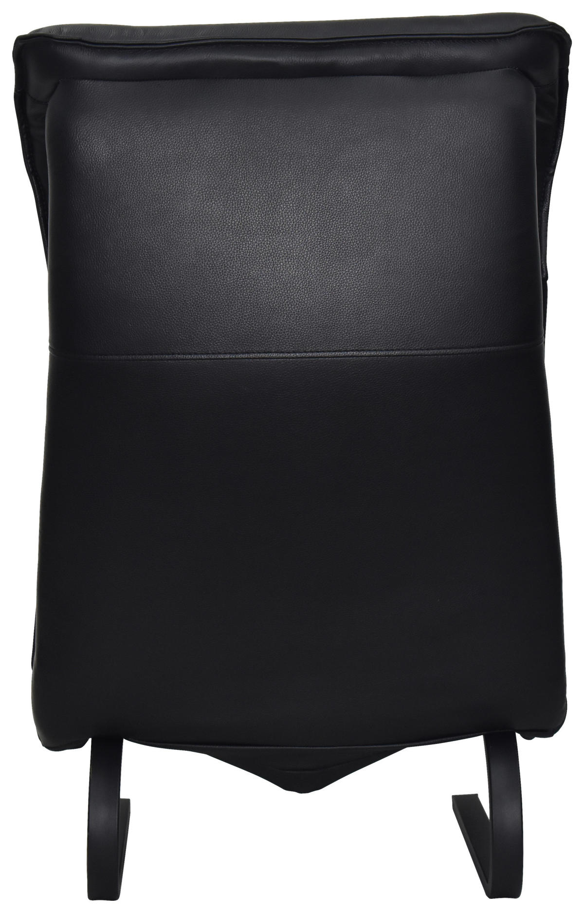 RELAXLIEGE Kombination Echtleder/Lederlook Lederlook Schwarz  - Schwarz, Design, Leder/Textil (69/108-86/134-178cm) - Lomoco