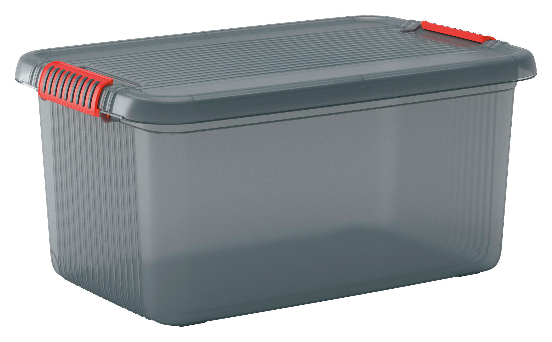 AUFBEWAHRUNGSBOX 39/28/59 cm     - Orange/Grau, KONVENTIONELL, Kunststoff (39/28/59cm) - Keter