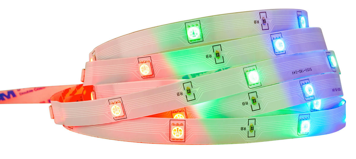 LED-STRIP 300 cm   - Weiß, Design, Kunststoff (300cm)