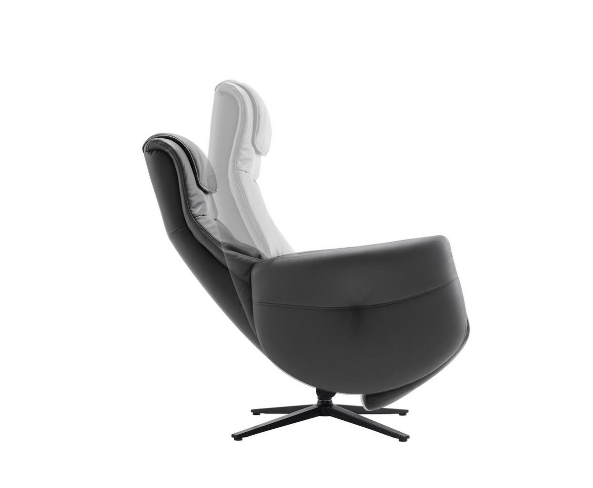 MASÁŽNÍ KŘESLO, kov, textil, kůže, černá, tmavě šedá - černá/tmavě šedá, Design, kov/textil (77/113/86cm) - Xora