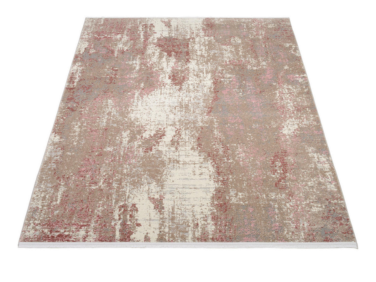 WEBTEPPICH 200/250 cm Creme, Rosa  - Creme/Rosa, Design, Textil (200/250cm) - Novel