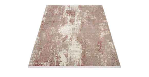 WEBTEPPICH 65/130 cm Limoges Creme, Rosa  - Creme/Rosa, Design, Textil (65/130cm) - Novel