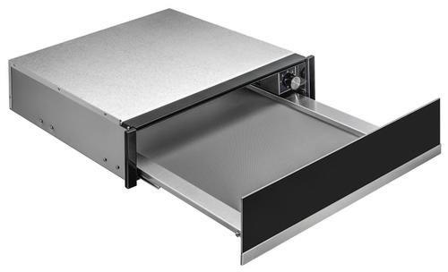 Sertar termic - culoare inox/negru, Basics, sticlă/metal (59,4/14/53,5cm) - Dieter Knoll