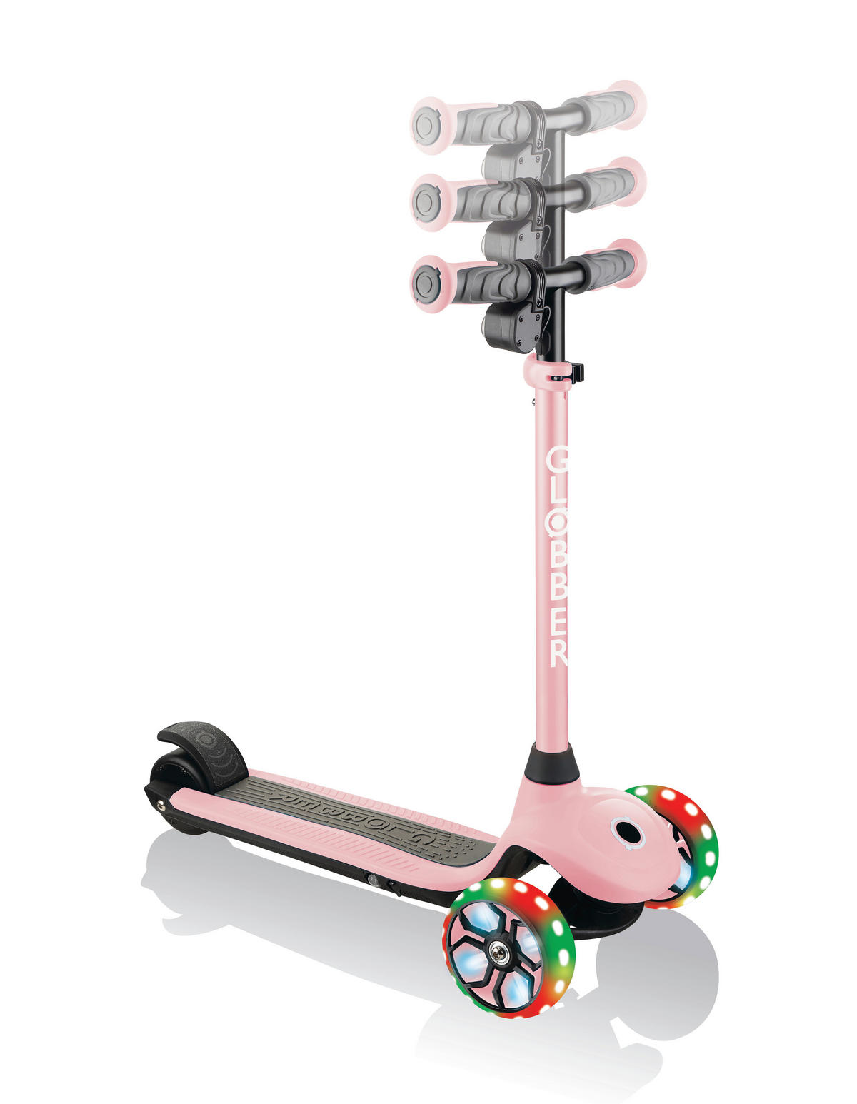 KINDER-E-SCOOTER ONE K E-MOTION 4 PLUS  - Rosa, LIFESTYLE, Kunststoff (62,0/29,0/76,0cm) - GLOBBER