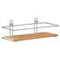 BADEZIMMERREGAL Holz, Metall Bambus - Holz/Metall (26,5/8,5/12cm)