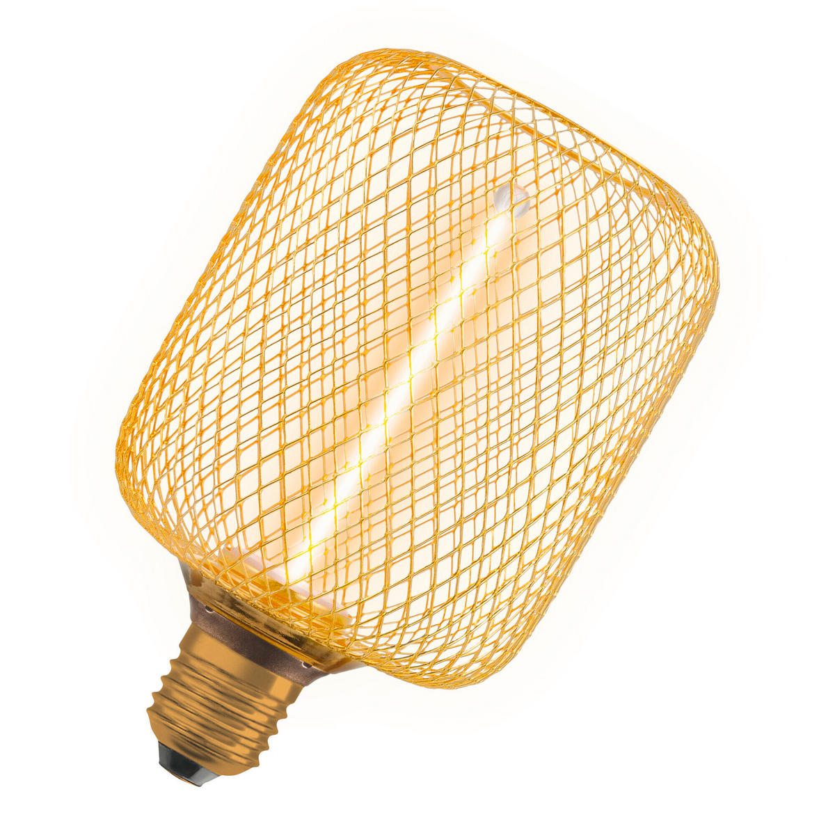 LED-FILAMENT-LEUCHTMITTEL   E27 3,5 W  - Goldfarben, KONVENTIONELL, Metall (10/16,2cm) - Osram