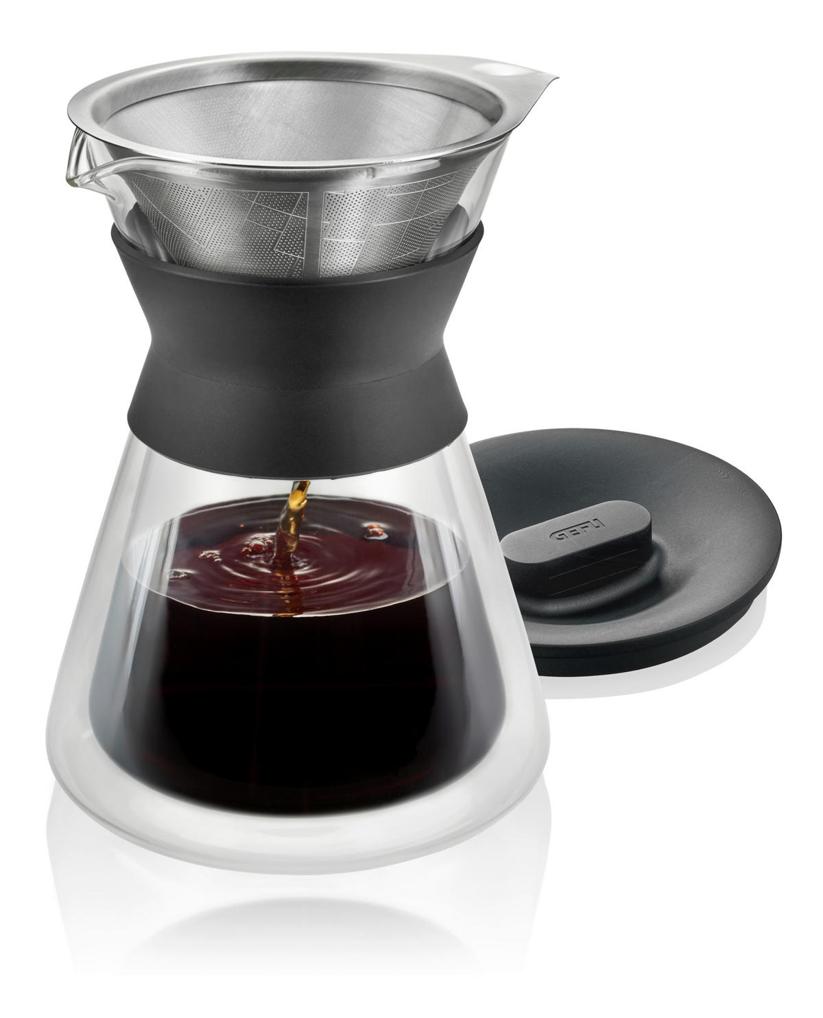 KAFFEEBEREITER - Design, Glas/Kunststoff (12,7/20cm) - Gefu