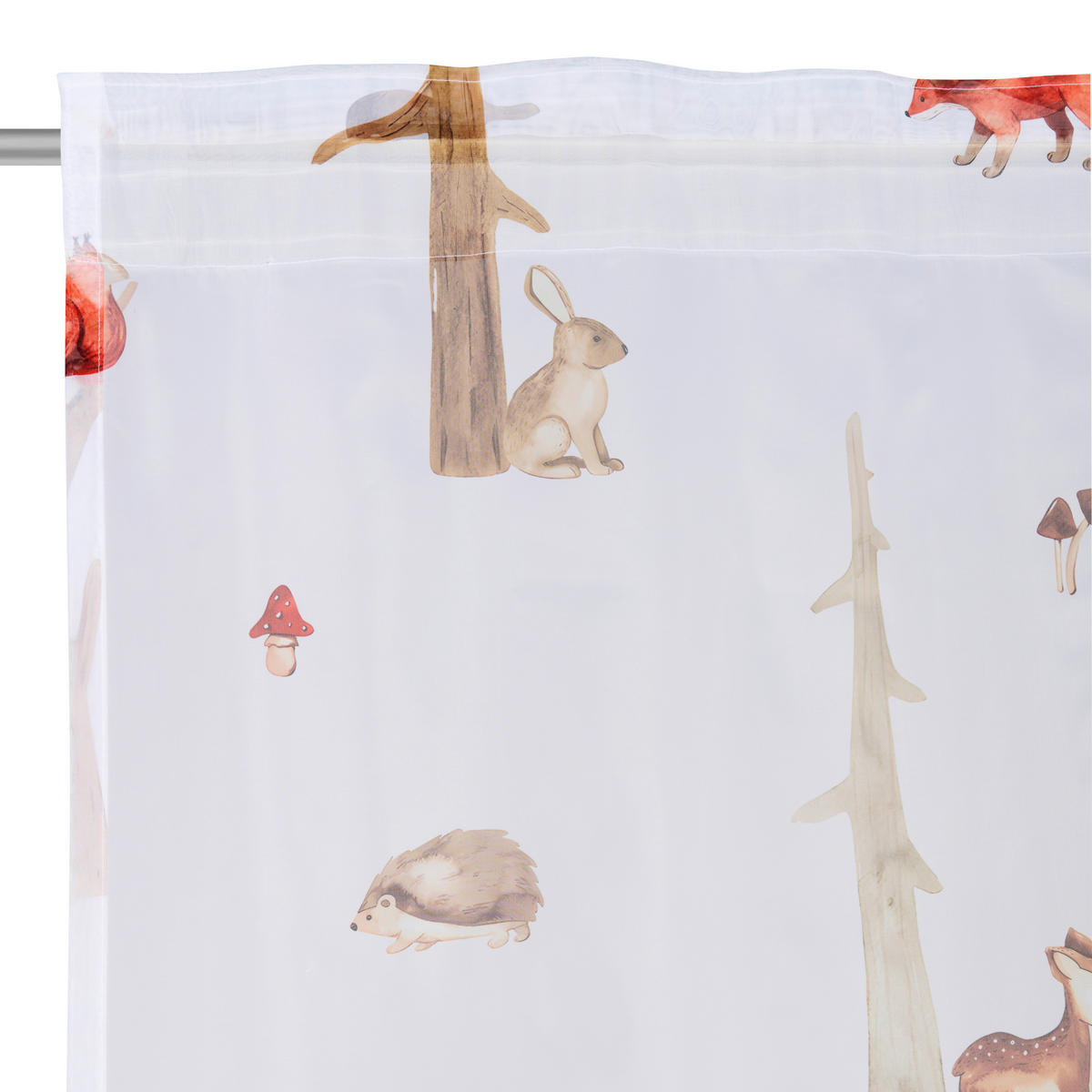 HOTOVÝ ZÁVES, polopriehľadné, 140/245 cm - viacfarebná, Basics, textil (140/245cm) - Ben'n'jen