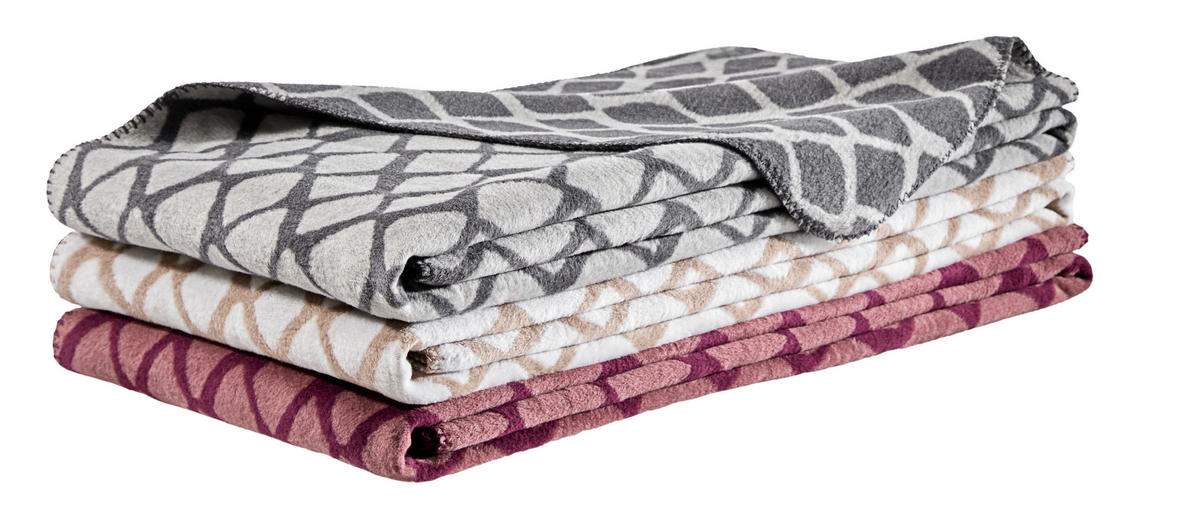 DOMÁCÍ DEKA, bavlna, 150/200 cm - šedohnědá, Lifestyle, textil (150/200cm) - Dieter Knoll