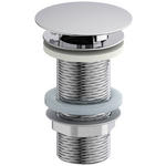 ABLAUFVENTIL  - Chromfarben, Basics, Metall (7,0/6,5cm) - Xora