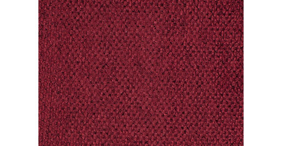 WOHNLANDSCHAFT in Webstoff Weinrot  - Weinrot/Schwarz, Design, Textil/Metall (180/344/208cm) - Dieter Knoll