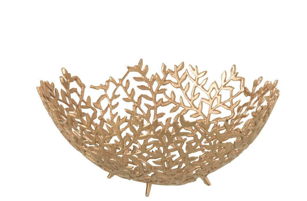 DEKOSCHALE - Goldfarben, Basics, Metall (37/38/17cm) - Ambia Home