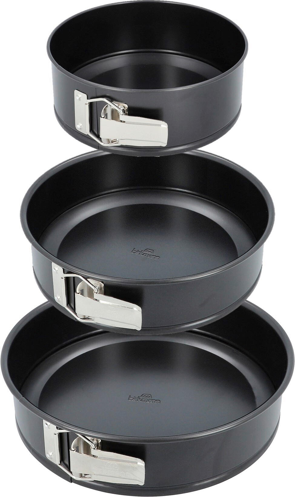 BACKFORMENSET Home Baking  - Schwarz, KONVENTIONELL, Metall - Birkmann