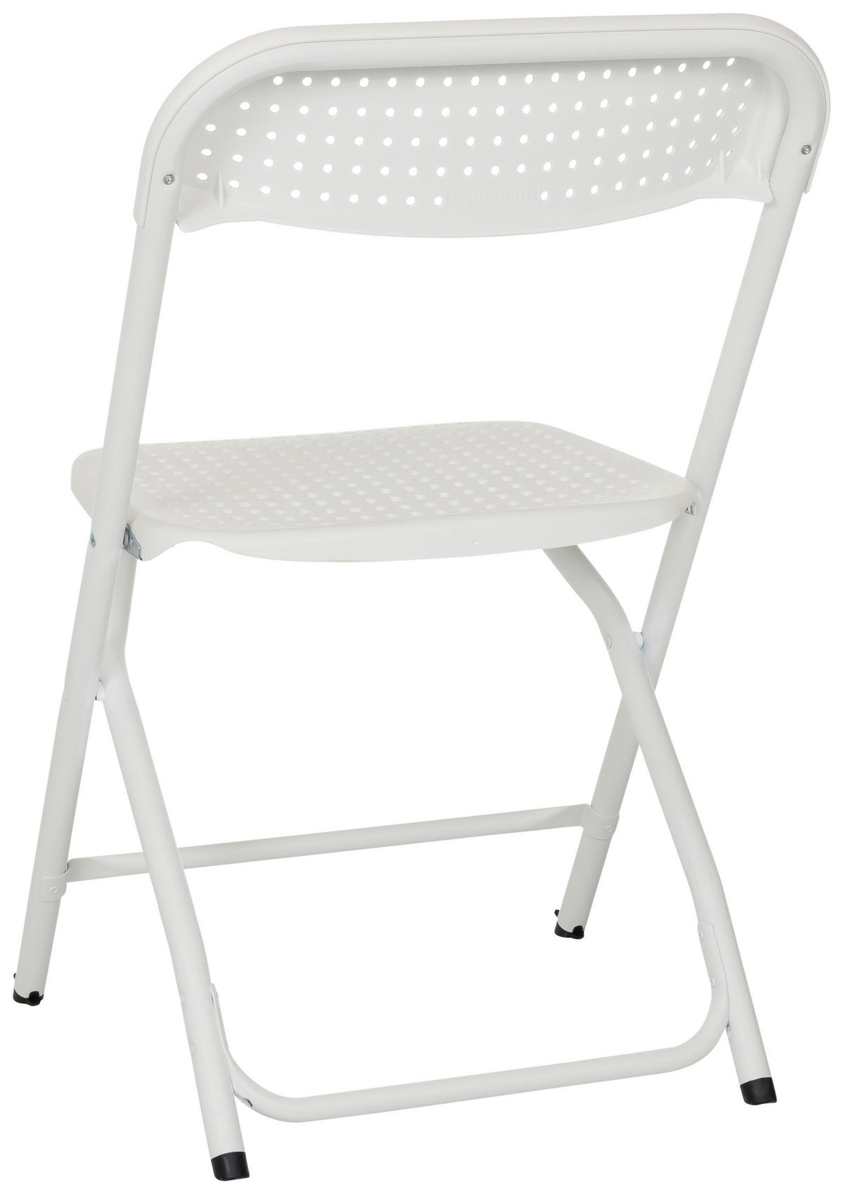 SKLÁDACÍ ŽIDLE, bílá - bílá, Moderní, kov/plast (51/80/52cm) - MID.YOU