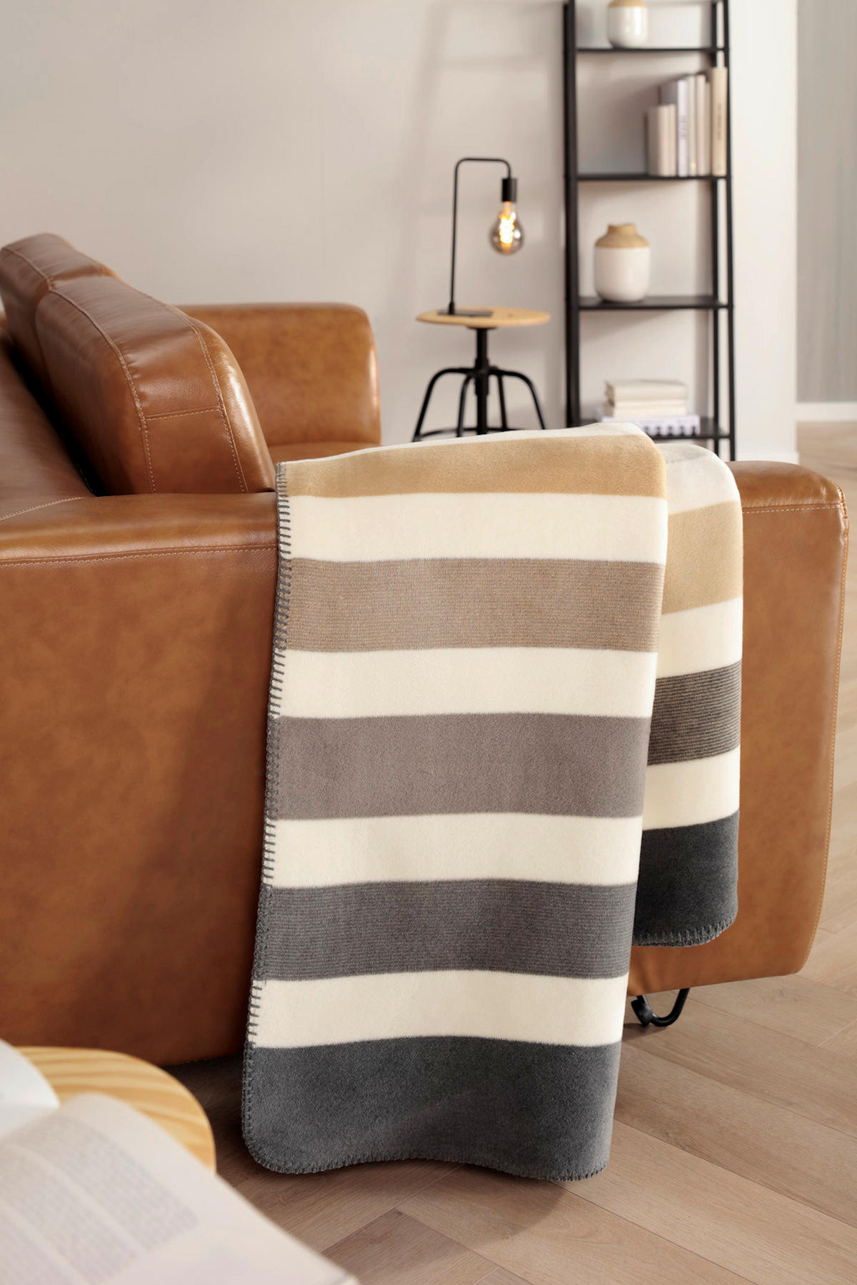 ODEJA  HORIZON NATURE  220/240 cm       sivobež  - sivobež, Konvencionalno, umetna masa/tekstil (220/240cm)