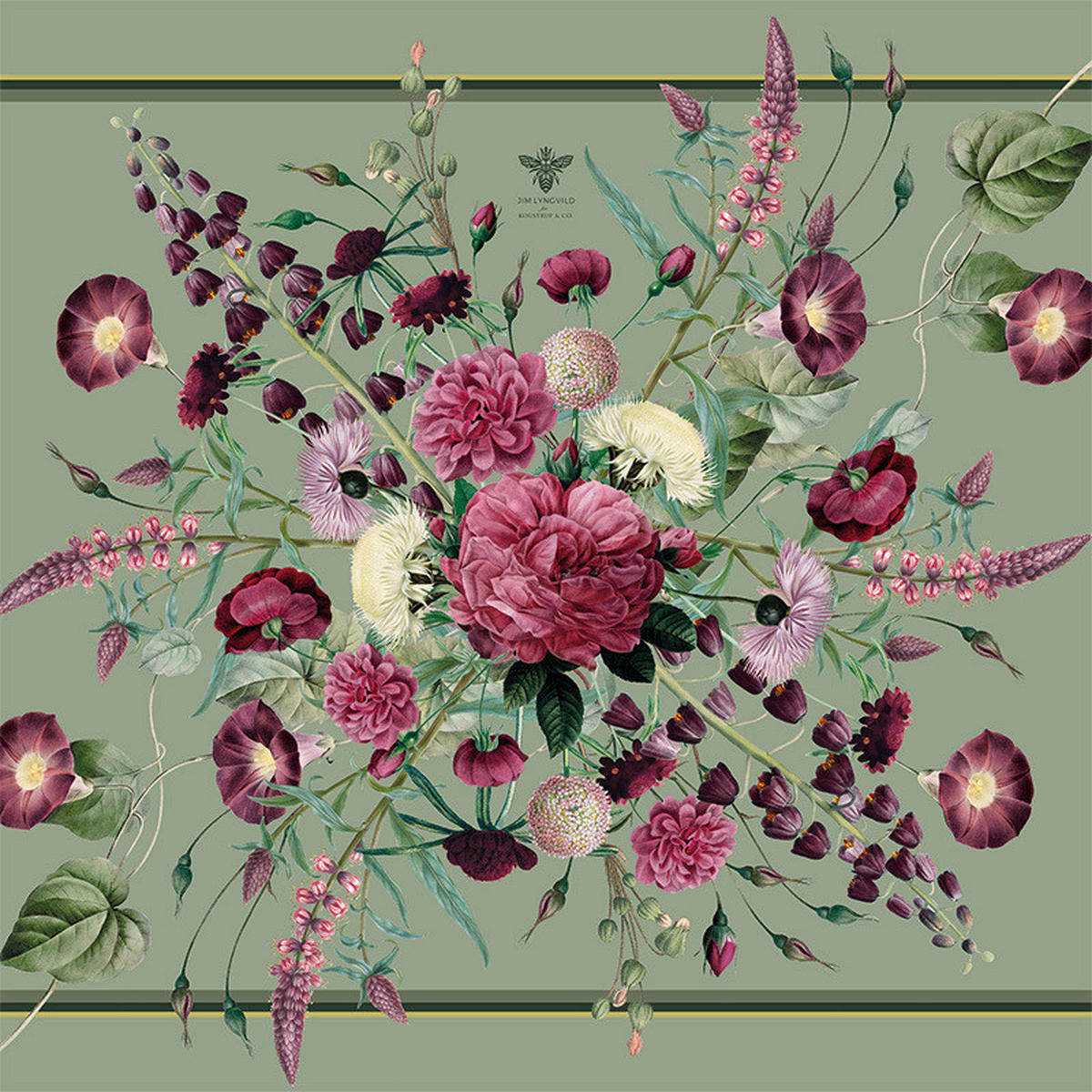 STOFFSERVIETTE 4ER SET  45/45 cm  4 Stück  - Hellgrün, Basics, Textil (45/45cm)