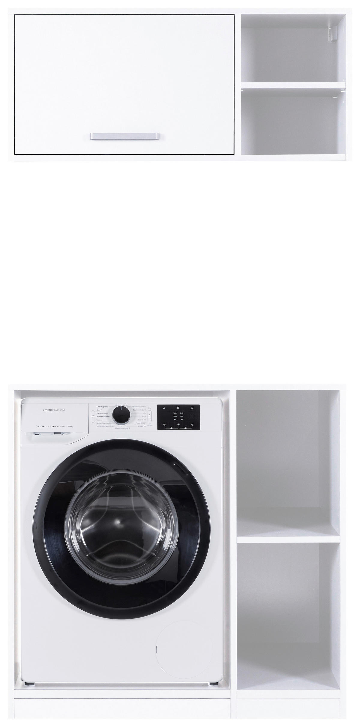 HAUSWIRTSCHAFTSRAUM 99/208/68 cm  in Weiß  - Weiß, MODERN, Holzwerkstoff (99/208/68cm) - home24