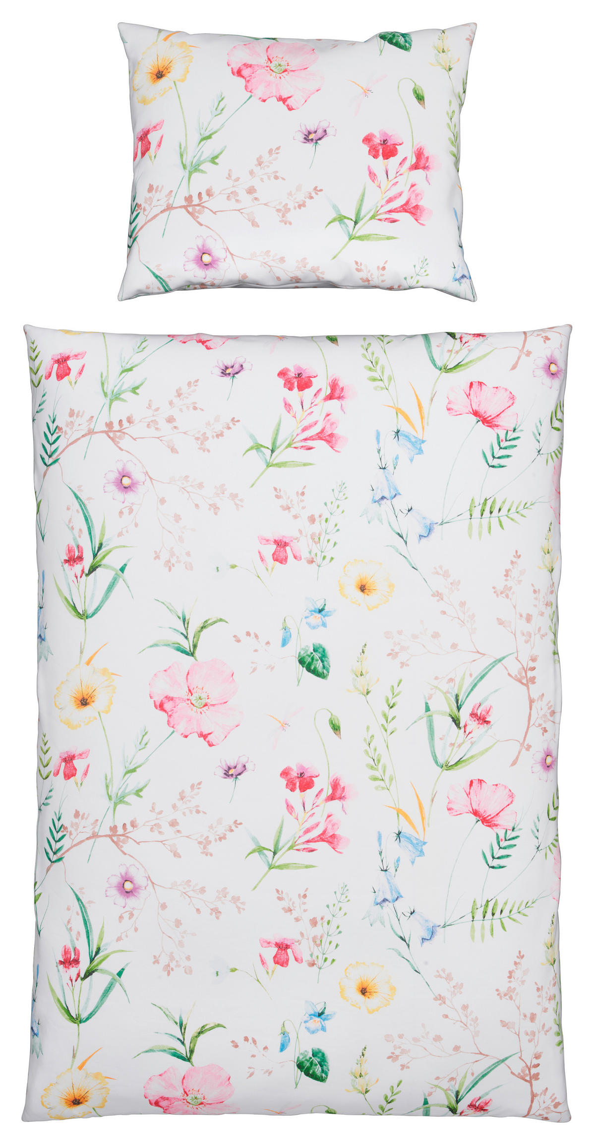 POSTEĽNÁ BIELIZEŇ, satén, viacfarebná, 140/200 cm - viacfarebná, Konventionell, textil (140/200cm) - Esposa