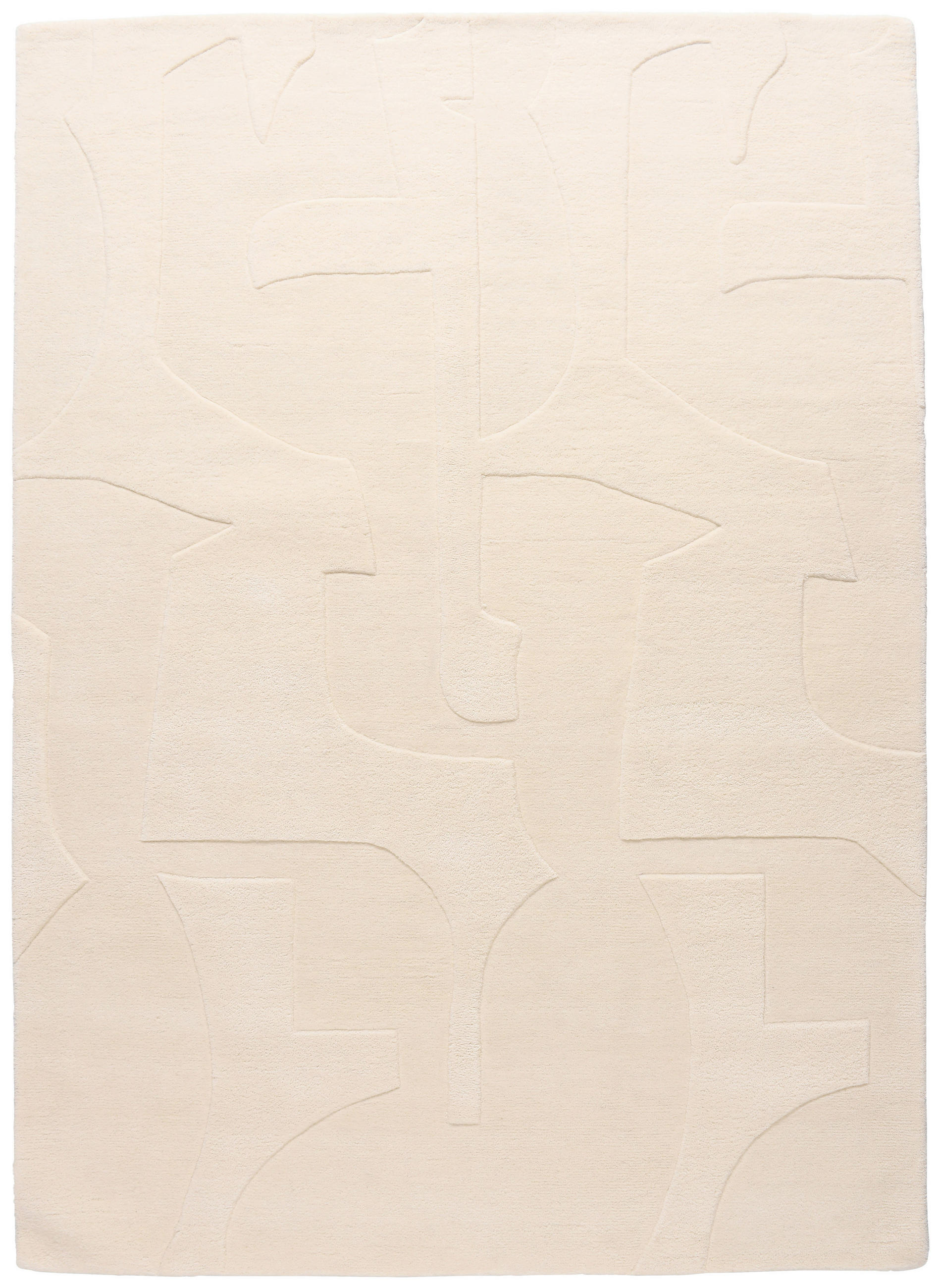 WOLLTEPPICH 190/290 cm Creme  - Creme, Basics, Textil (190/290cm)