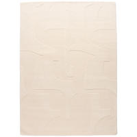 WOLLTEPPICH 190/290 cm Creme  - Creme, Basics, Textil (190/290cm)