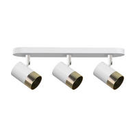 STRAHLER Tobi 44/14/5.5 cm  - Goldfarben/Weiß, Design, Metall (44/14/5.5cm)