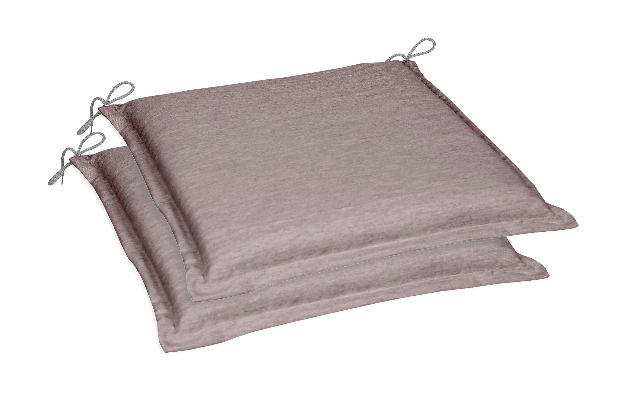 XXXLutz Gartensitzkissenset Taupe 45x5x47 cm