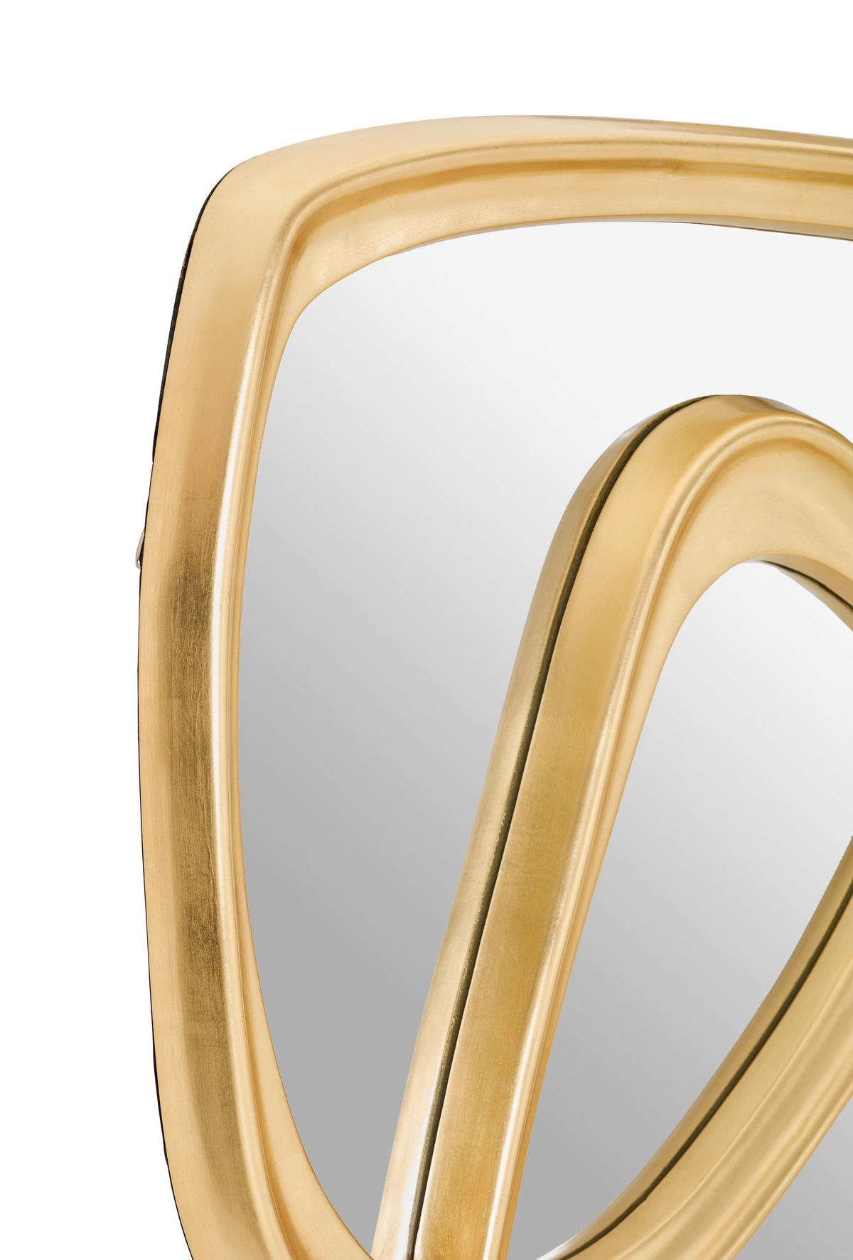 WANDSPIEGEL 97/148/4 cm    in  - Goldfarben, Design, Glas/Holzwerkstoff (97/148/4cm) - Novel