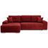 WOHNLANDSCHAFT in Textil Rot - Silberfarben/Rot, MODERN, Kunststoff/Textil (194/280cm) - Carryhome WOHNLANDSCHAFT in Textil Rot - Silberfarben/Rot, MODERN, Kunststoff/Textil (194/280cm) - Carryhome