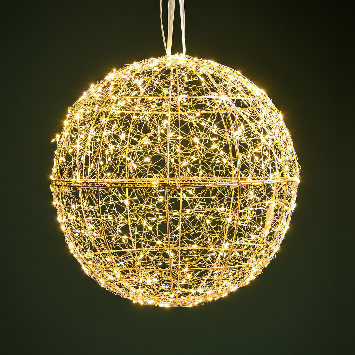 DEKOKUGEL - Weiß, Basics, Metall (40,0/40,0/40,0cm) - X-Mas