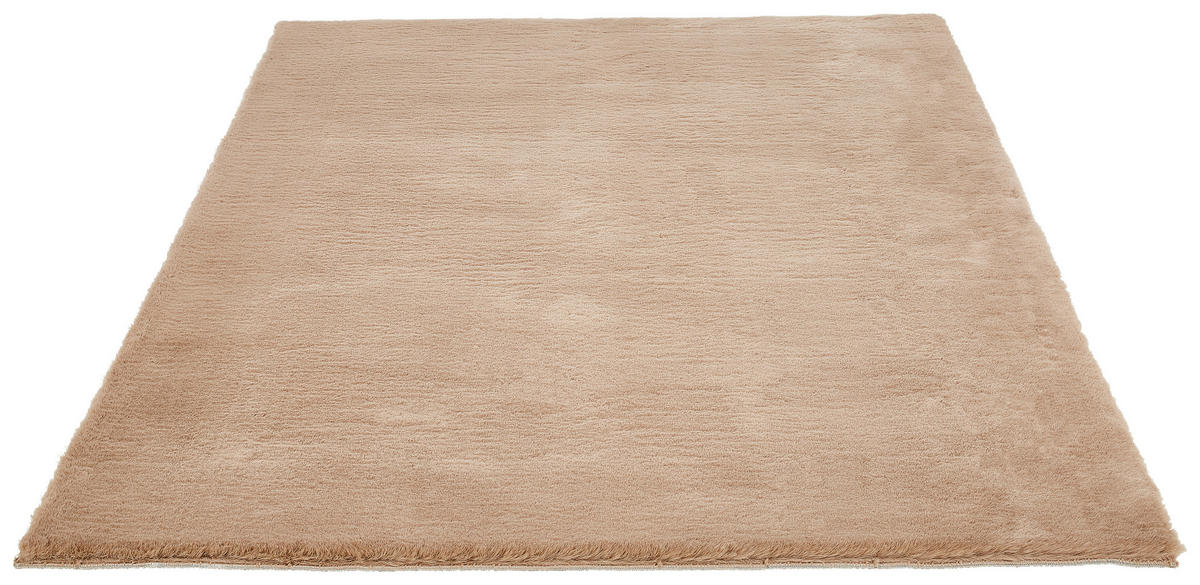HOCHFLORTEPPICH 160/230 cm Luna Taupe  - Taupe, KONVENTIONELL, Textil (160/230cm) - Novel