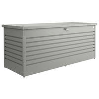 KISSENBOX 201/83/79 cm  - Grau, Basics, Metall (201/83/79cm) - Biohort