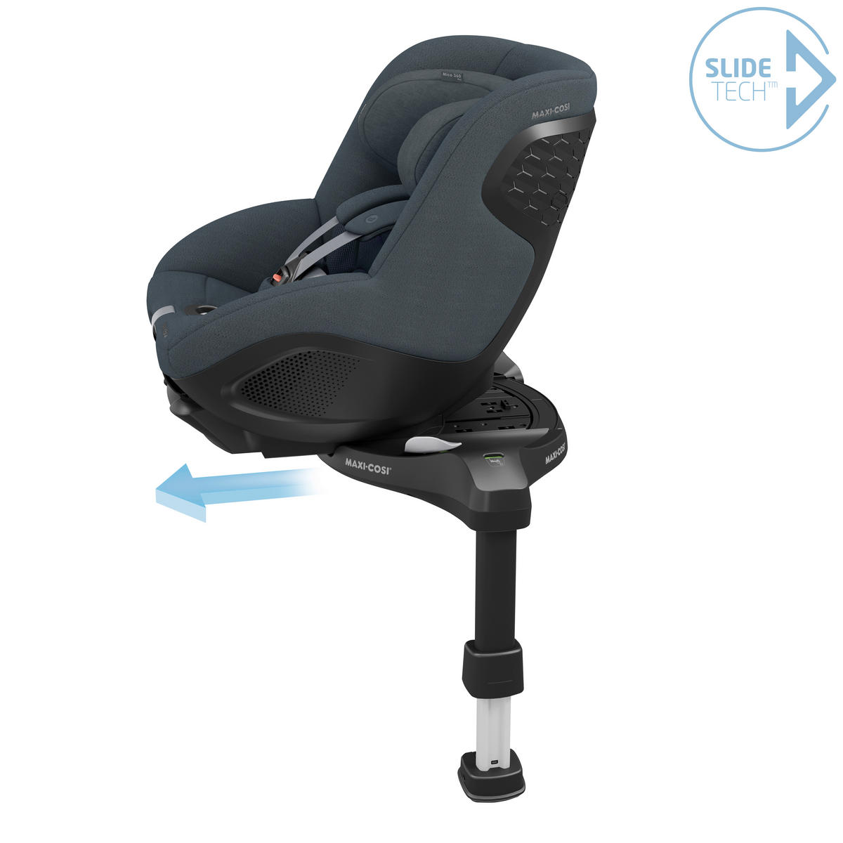 REBOARDER-KINDERSITZ Mica 360 Pro  - Dunkelgrau, Basics, Kunststoff/Textil (44,2/67/74,5cm) - Maxi-Cosi