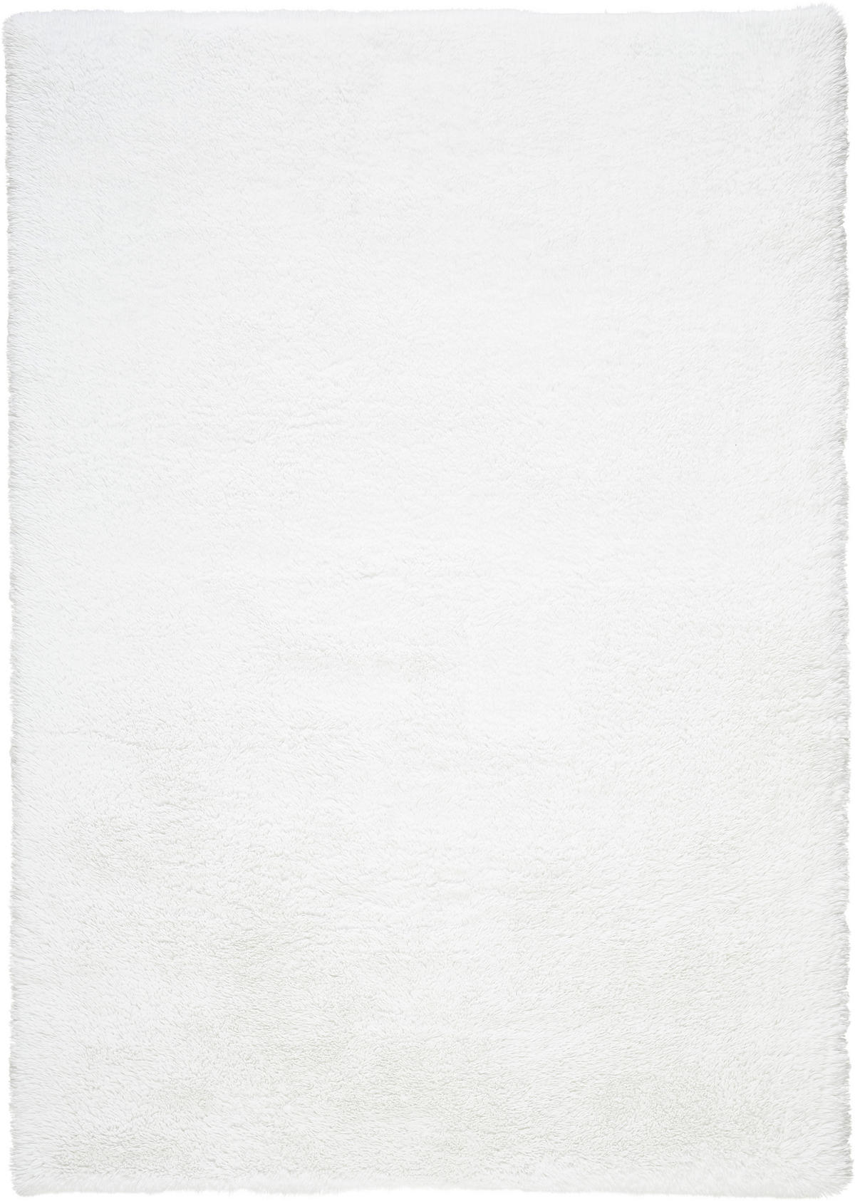 HOCHFLORTEPPICH 70/130 cm Weiß  - Weiß, Basics, Textil (70/130cm) - Boxxx