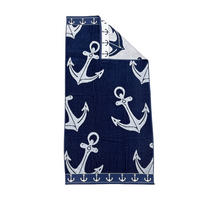 RUČNIK ZA PLAŽU 80/160/160 cm , tamno plava  Beach towel 80x160 cm anchor  - tamno plava, Konvencionalno, tekstil (80/160/160cm) - Esposa