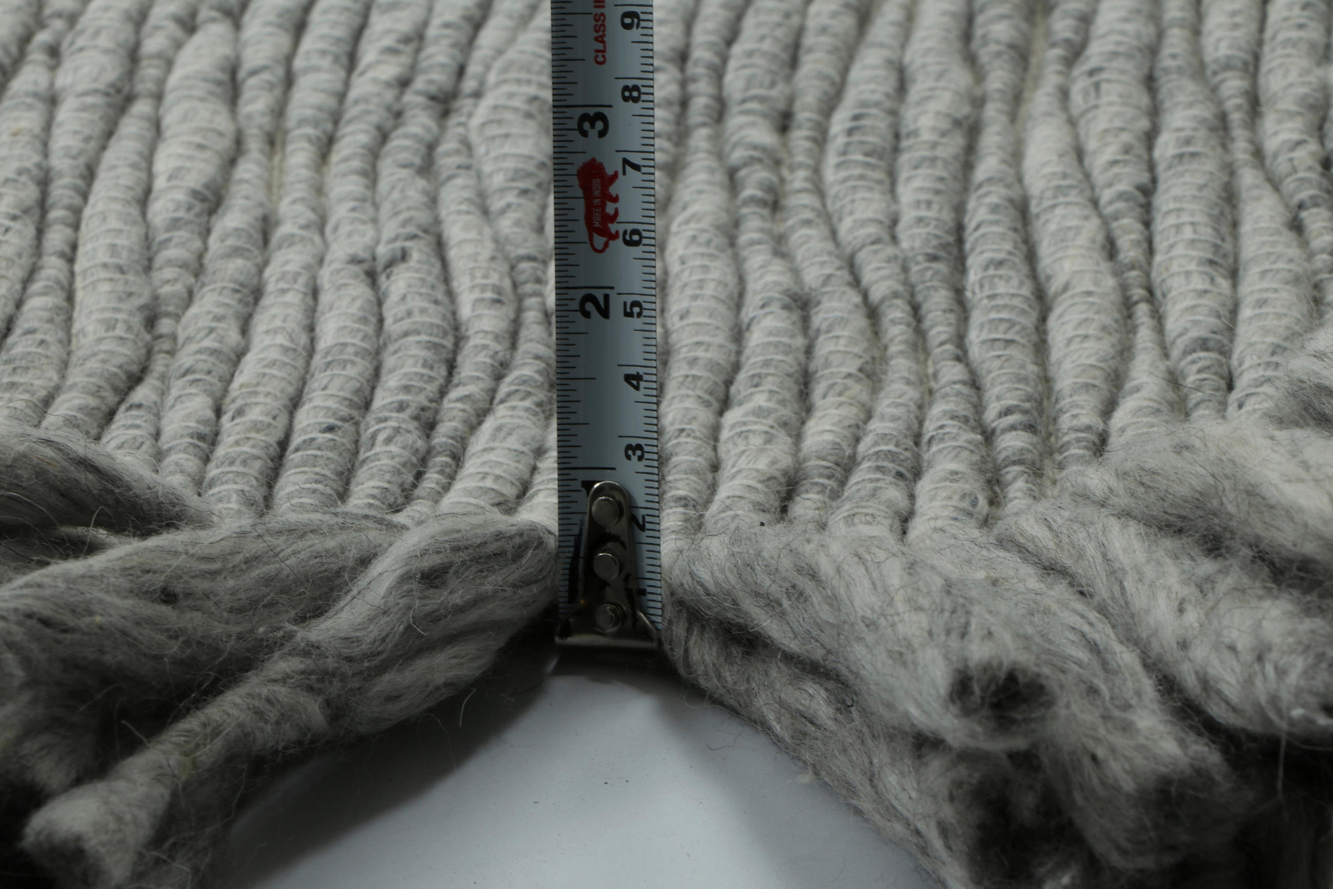 WOLLTEPPICH 160/230 cm Grau - Grau, Basics, Textil (160/230cm)