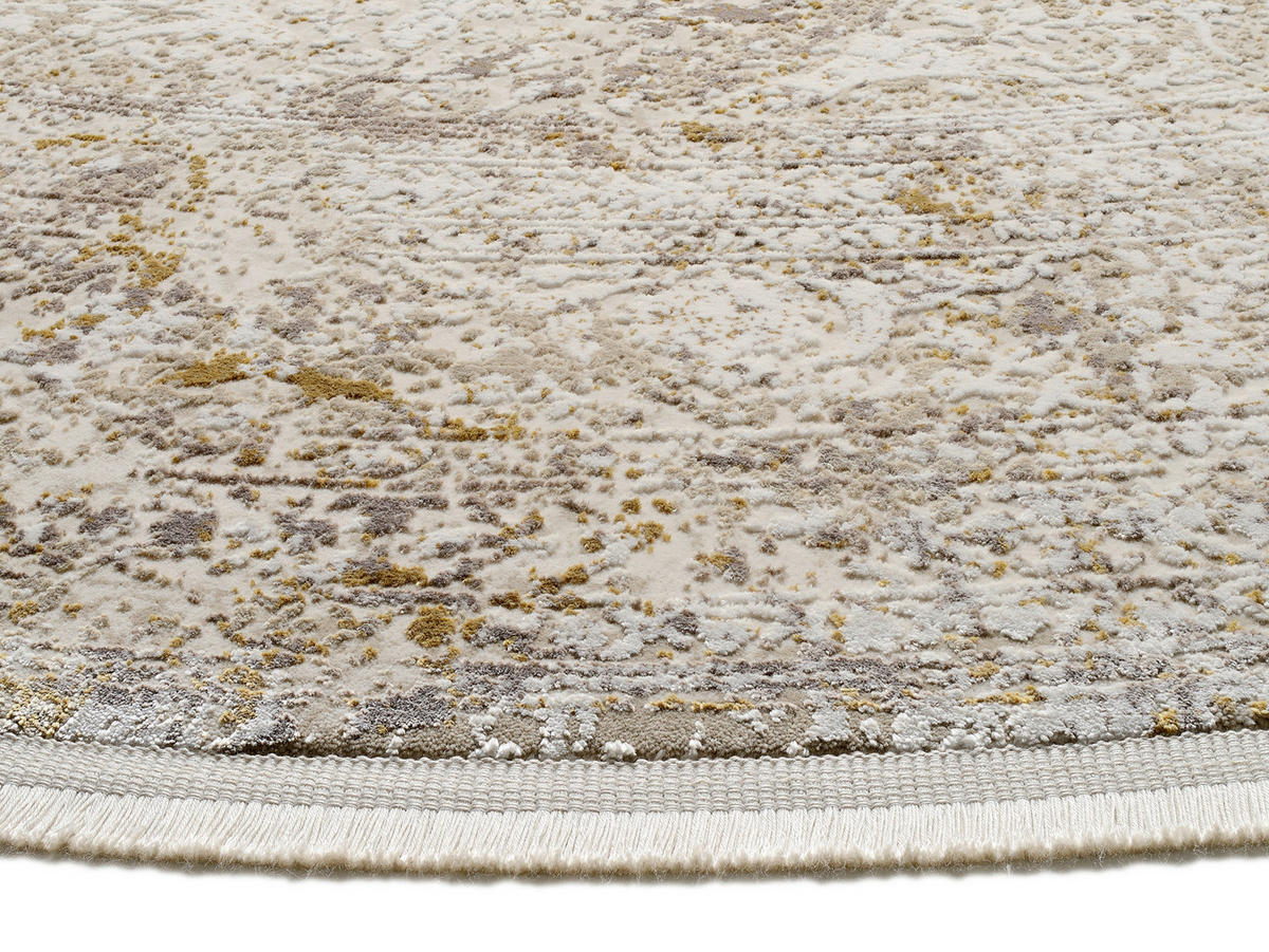 VINTAGE-TEPPICH 240 cm Avignon Goldfarben, Beige  - Beige/Goldfarben, Design, Textil (240cm) - Dieter Knoll