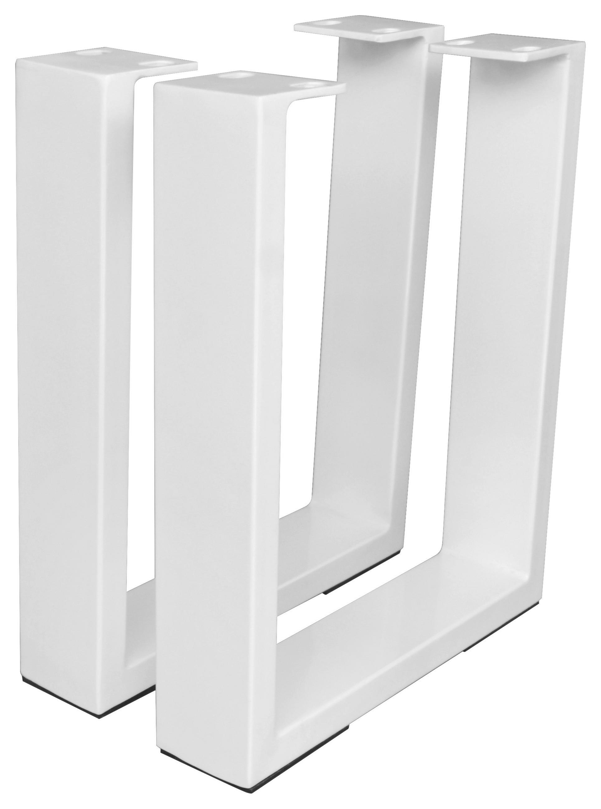 BANKGESTELL in  - Weiß, Design, Metall (34/40/7,5cm) - Valdera