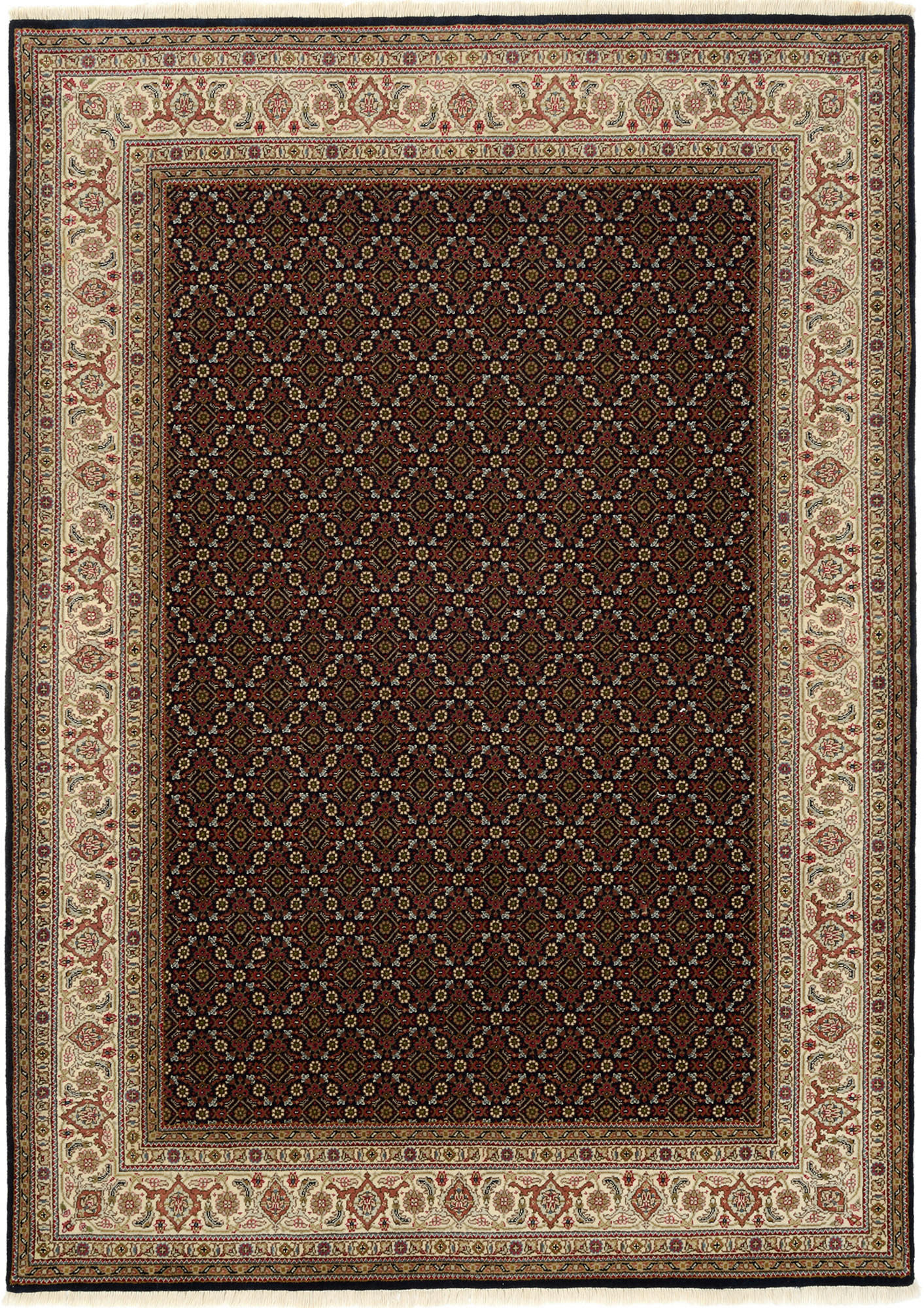 Cazaris Orientteppich Schwarz 80x140 cm
