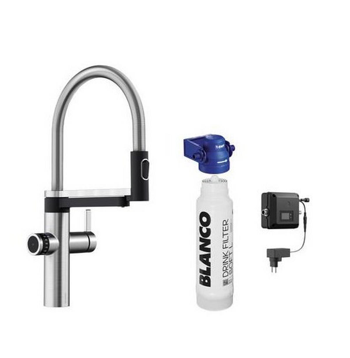 KÜCHENARMATUR 526311  - Edelstahlfarben, Basics, Metall (14,2/44,7/25,3cm) - Blanco