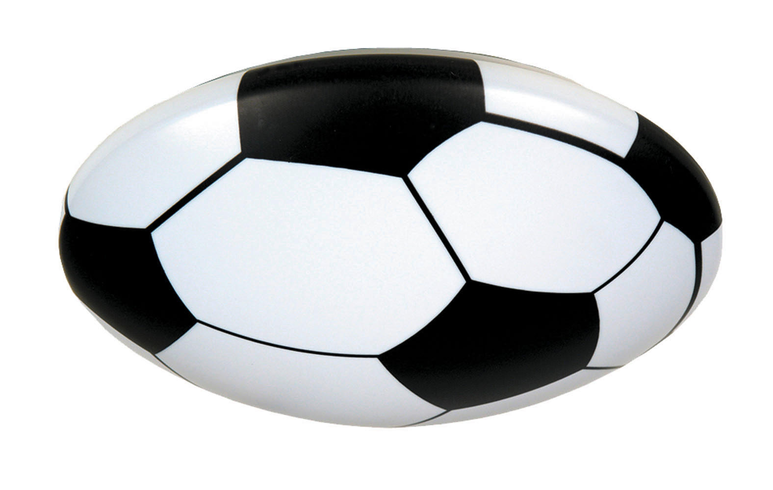 KINDERDECKENLEUCHTE 35/9 cm   - Schwarz/Weiß, Trend, Kunststoff/Metall (35/9cm) - Niermann