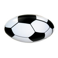 KINDERDECKENLEUCHTE 35/9 cm   - Schwarz/Weiß, Trend, Kunststoff/Metall (35/9cm) - Niermann