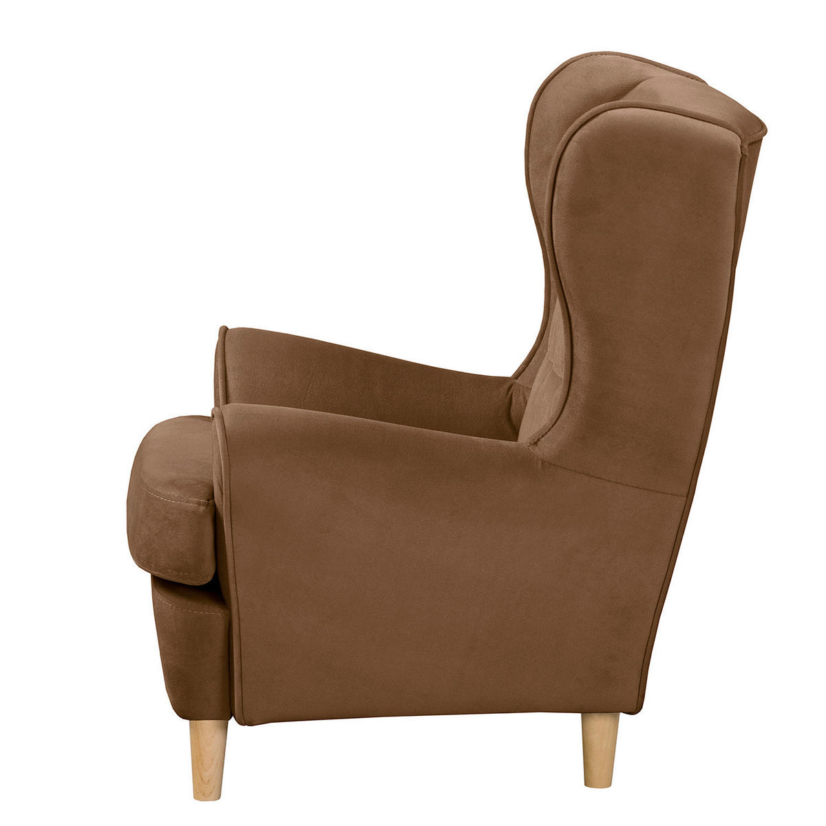 KINDERSESSEL Scandi Mini  - Dunkelbraun, Design, Textil (60/74/69cm) - Livetastic