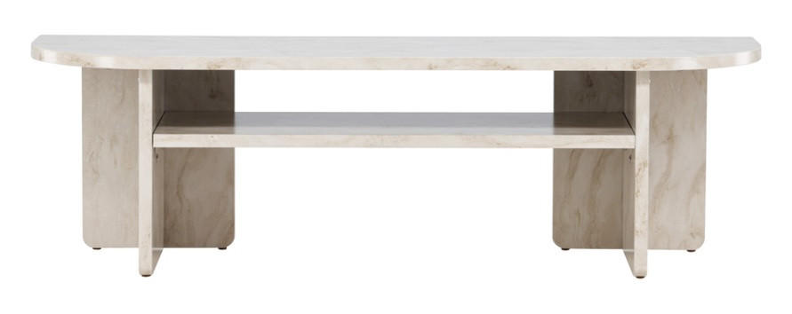 TV-BÄNK 140/42/40 cm  - vit/beige, Design, trämaterial (140/42/40cm) - Best Price